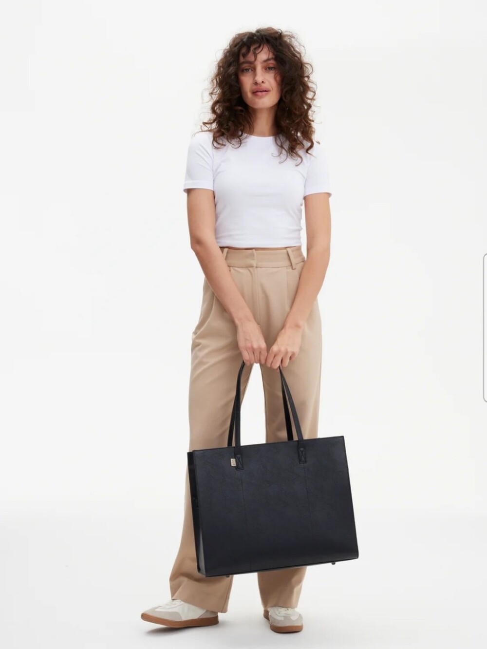 3 Pc BEIS The Work Tote Sleek Minimalist Large Crossbody Travel Work Laptop